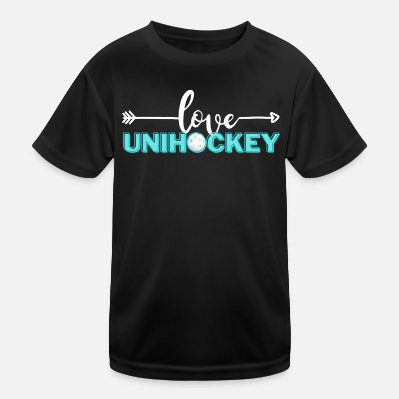 Love Floorball Kids Functional T-Shirt