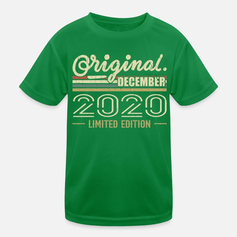 Dezember 2020 Geburtstag Dezember 2020 Dezember Kinder Funktions-T-Shirt