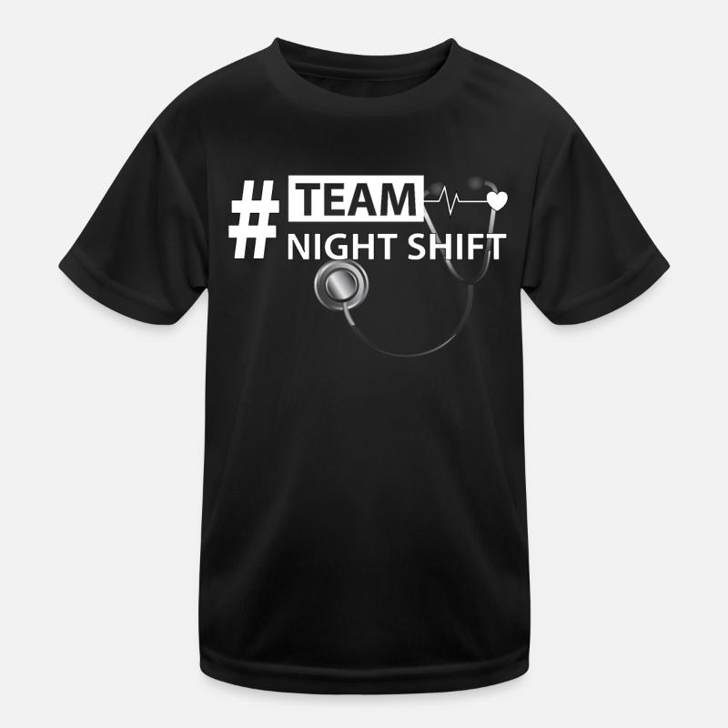 Team Nightshift # Ärzte, Schwestern Sanitäter Kinder Funktions-T-Shirt