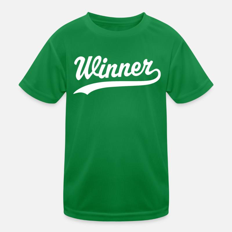 Gewinner Kinder Funktions-T-Shirt