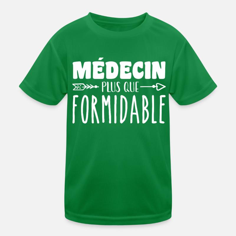 Médecin plus que formidable T-shirt sport Enfant