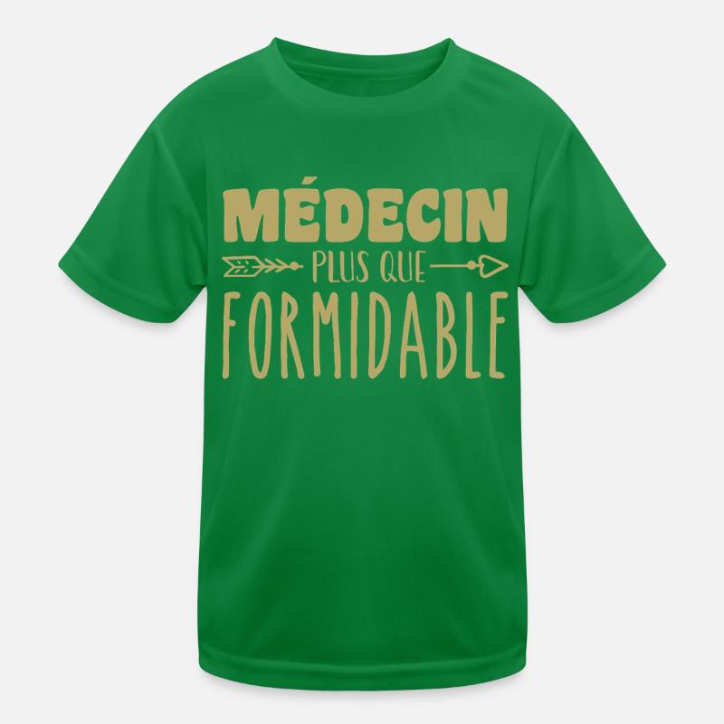 Médecin plus que formidable T-shirt sport Enfant