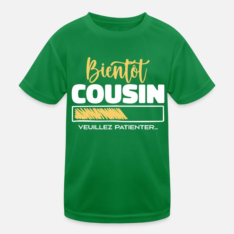 soon cousin please wait Kids Functional T-Shirt