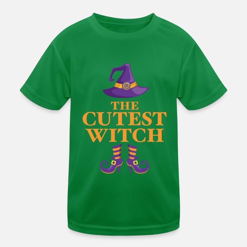 Die süßeste Hexe Kinder Funktions-T-Shirt