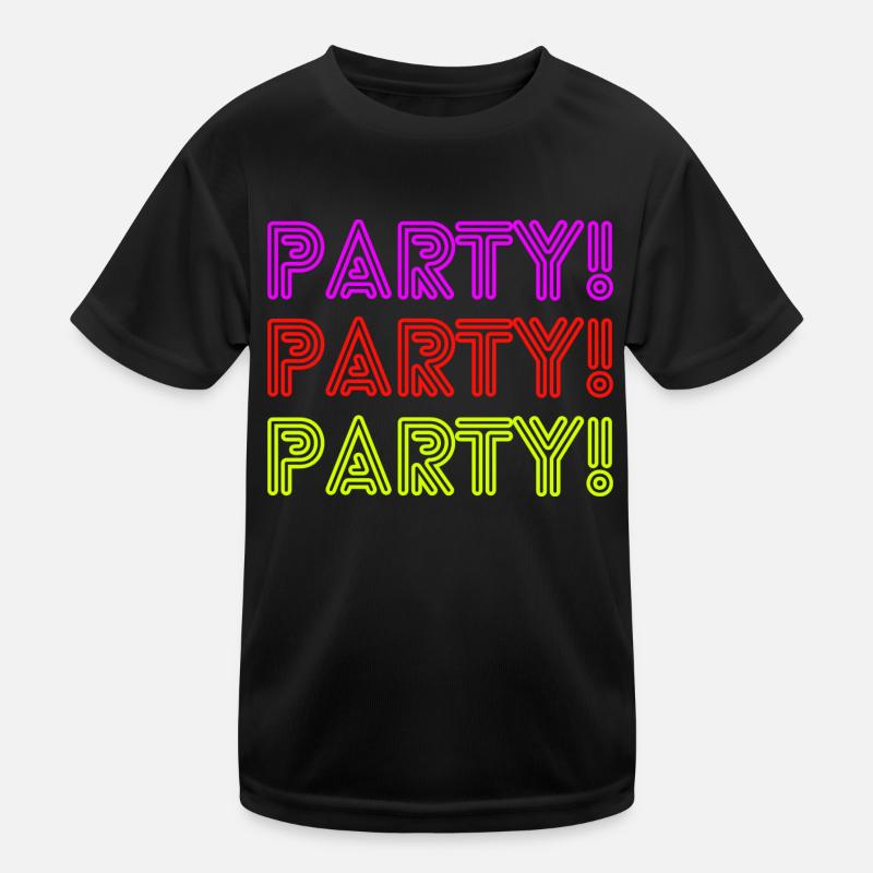 Party 1 Kinder Funktions-T-Shirt