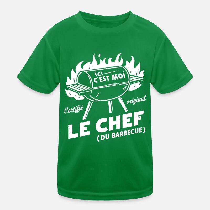 Ich bin der Anführer Kinder Funktions-T-Shirt