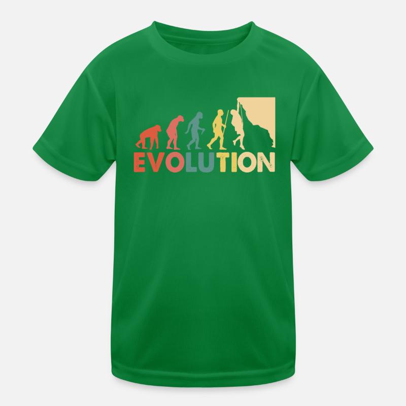 Climbing Evolution Escalade T-shirt sport Enfant