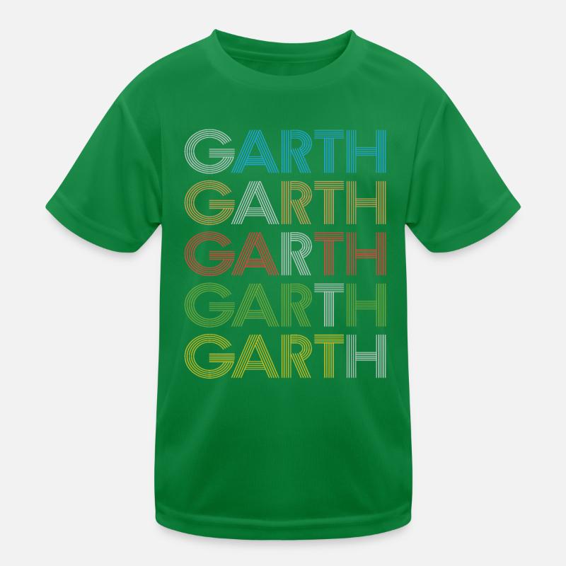 Garth Kinder Funktions-T-Shirt