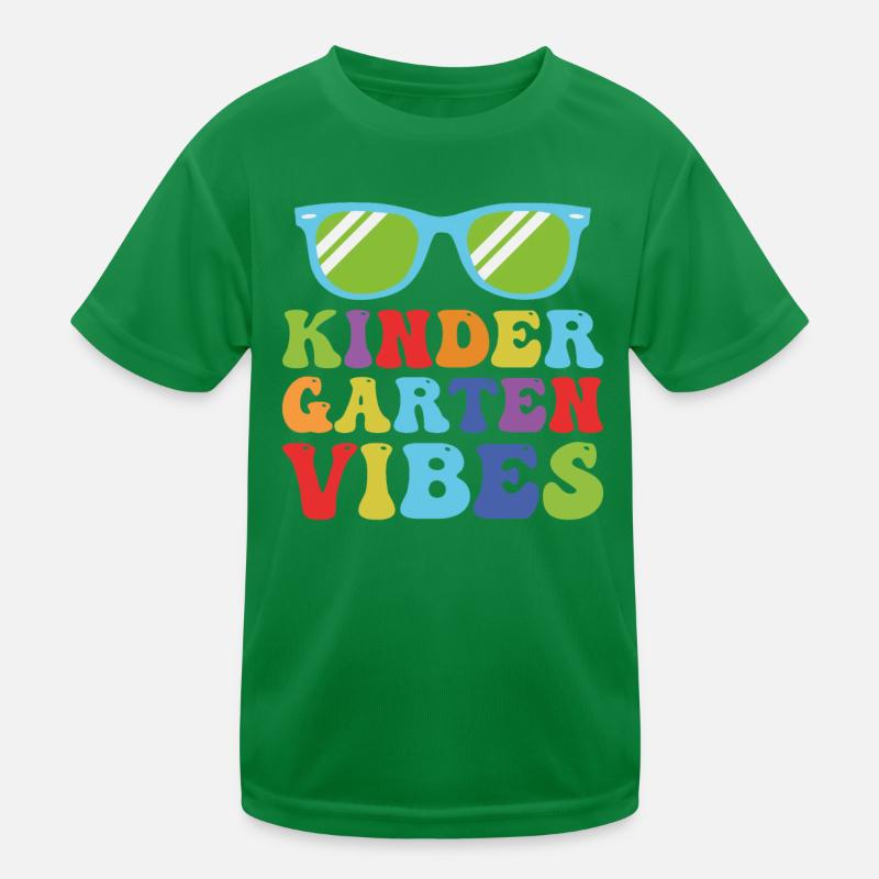 Kindergarten Vibes Kinder Funktions-T-Shirt
