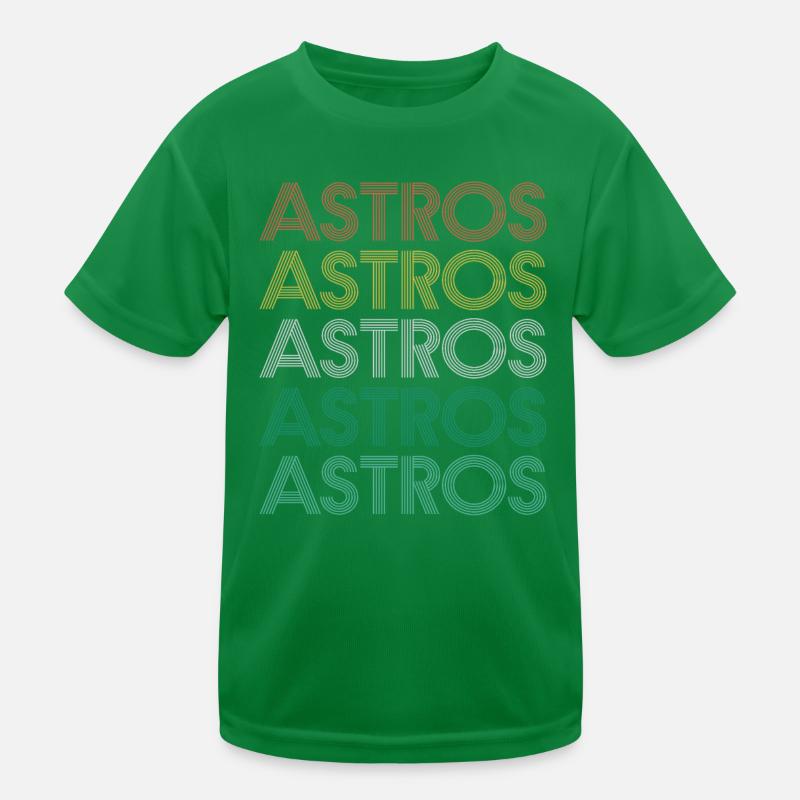 Astros Kids Functional T-Shirt