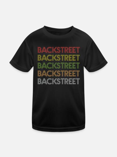 Backstreet - Kids Functional T-Shirt - black - Front