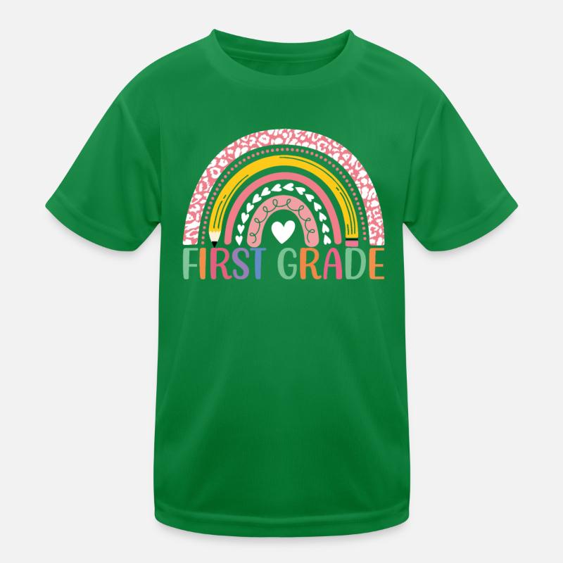 Erste Klasse Kinder Funktions-T-Shirt