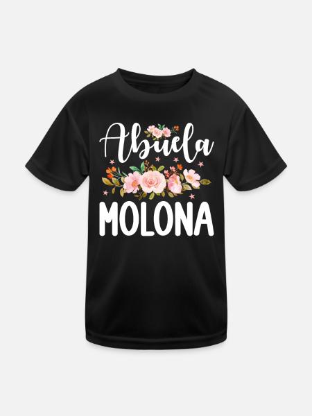 Mamie Cool - T-shirt sport Enfant - noir - Devant