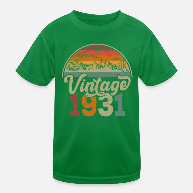 Vintage 1931 T-shirt sport Enfant