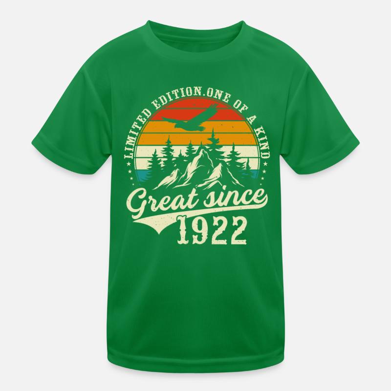 Einzigartig seit 1922 Kinder Funktions-T-Shirt