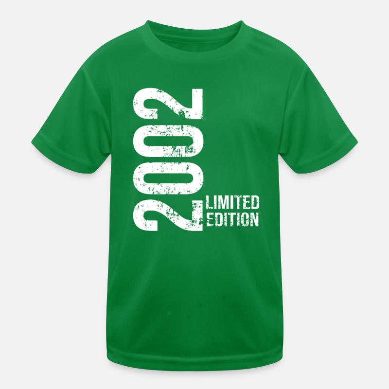 2002 Limitierte Auflage Kinder Funktions-T-Shirt