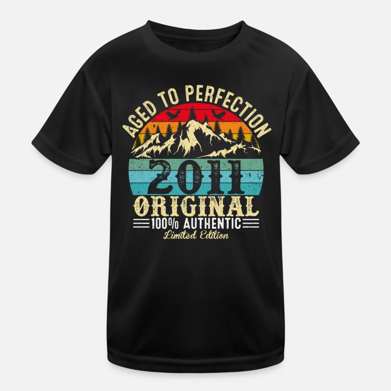 Aged to perfection 2011 Original Kids Functional T-Shirt