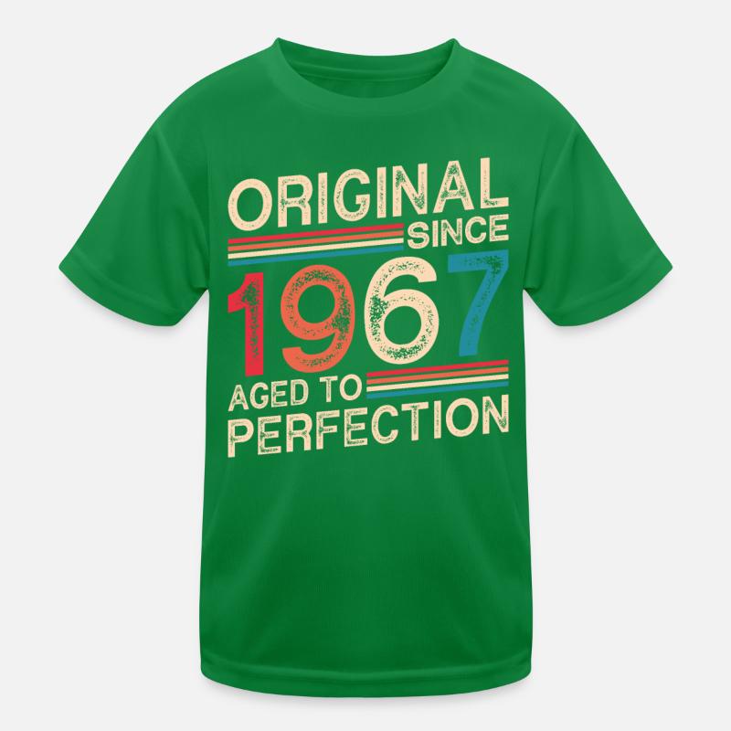 Original seit 1967 Perfekt gealtert Kinder Funktions-T-Shirt