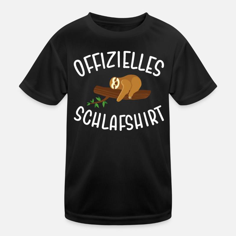 Offizielles Schlafshirt Kinder Funktions-T-Shirt