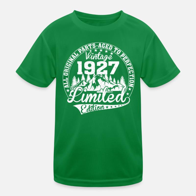 Vintage 1927 Édition Limitée T-shirt sport Enfant
