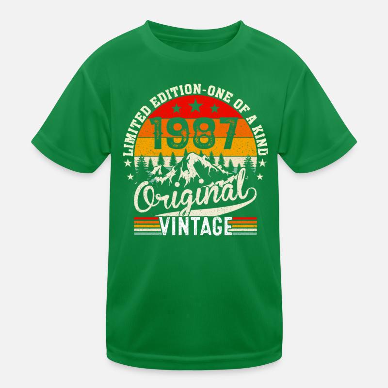 1987 Original vintage Kids Functional T-Shirt