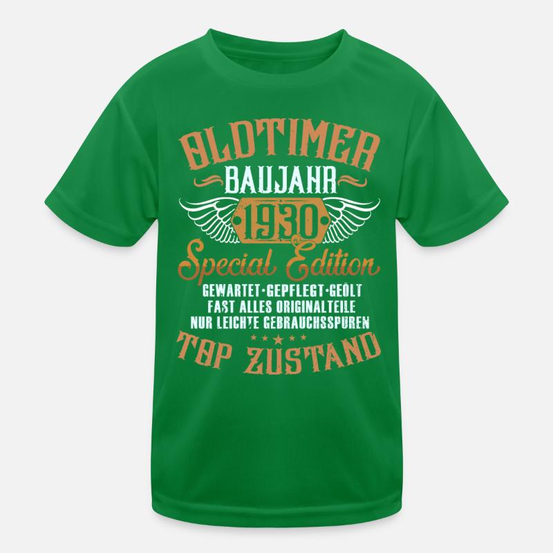 Oldtimer 1930 Kinder Funktions-T-Shirt