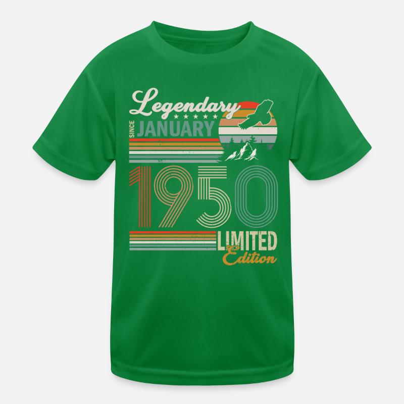 January 1950 Kids Functional T-Shirt