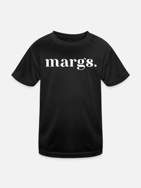 Margs - Ça dit Margs - Pool Party Parties - T-shirt sport Enfant - noir - Devant