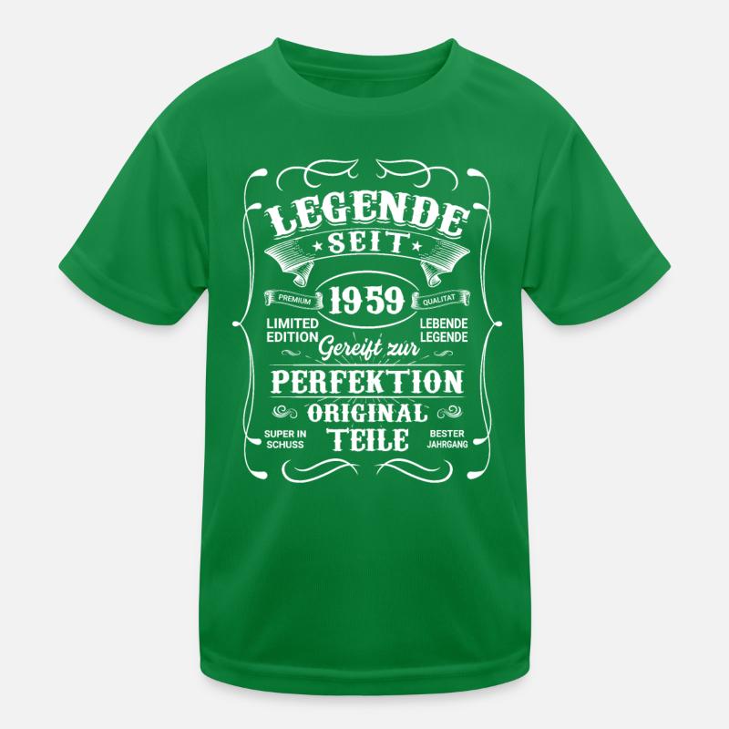 Legende seit 1959 Kinder Funktions-T-Shirt