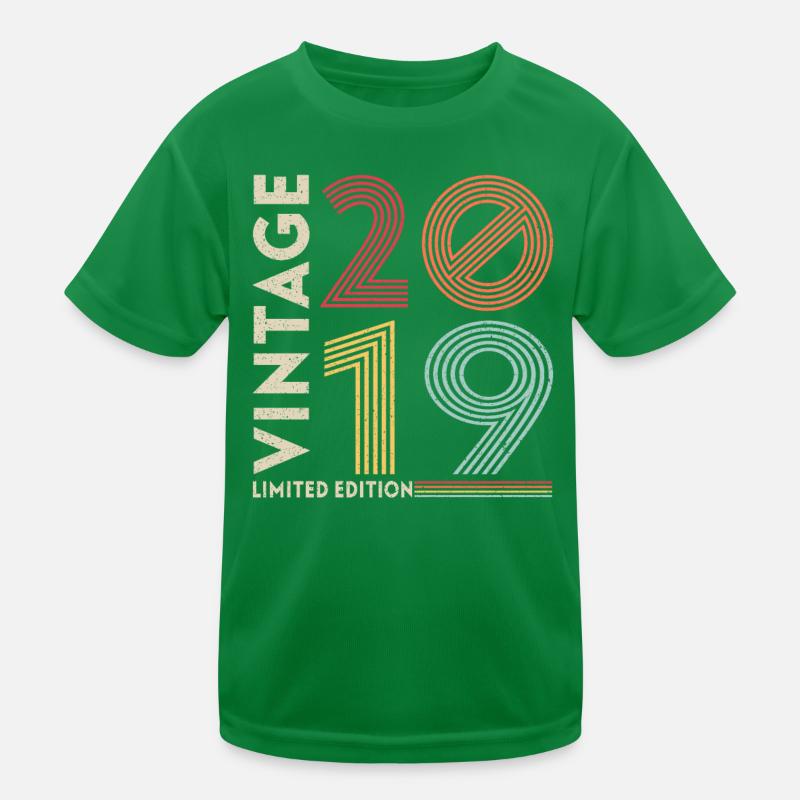 Vintage Legendary since 2019 Geburtstag Kinder Funktions-T-Shirt
