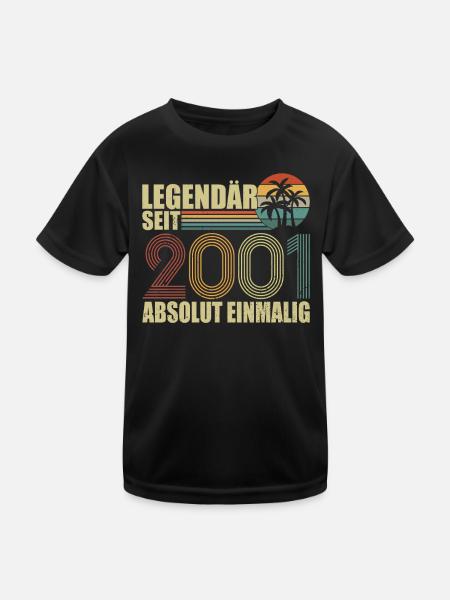 Legendär Seit 2001 - T-shirt sport Enfant - noir - Devant