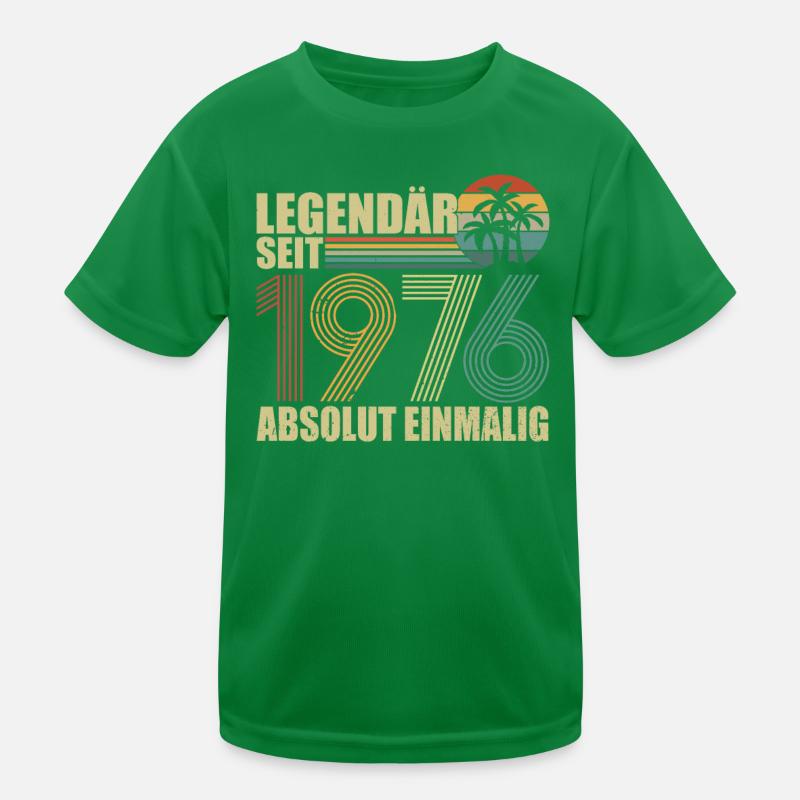 Legendär seit 1976 Kinder Funktions-T-Shirt