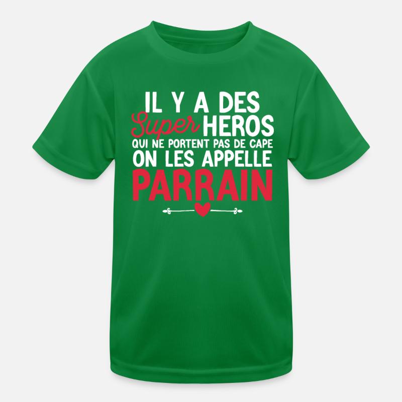 Mon parrain ce super héros T-shirt sport Enfant