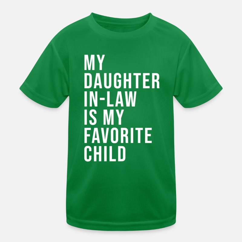 Schwiegertochter-Liebling, Schwiegermuttertag Kinder Funktions-T-Shirt