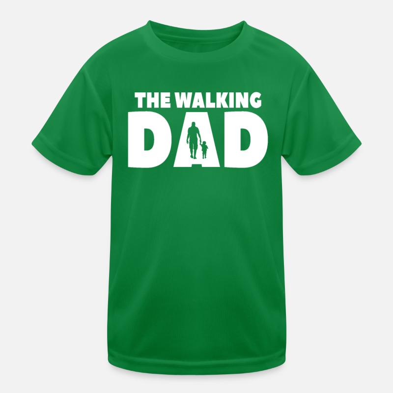 Der wandelnde Vater Kinder Funktions-T-Shirt