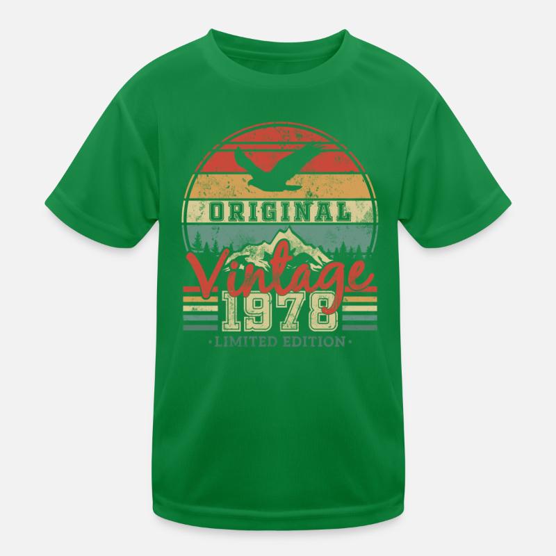 Birthday Present 1978 Kids Functional T-Shirt