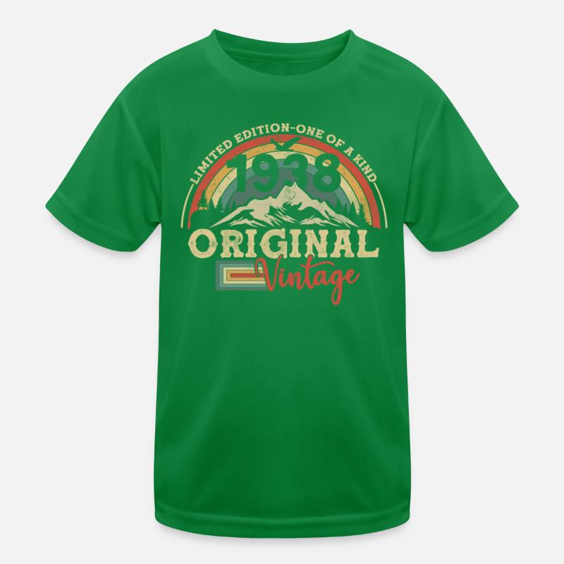 Birthday present 1938 Kids Functional T-Shirt