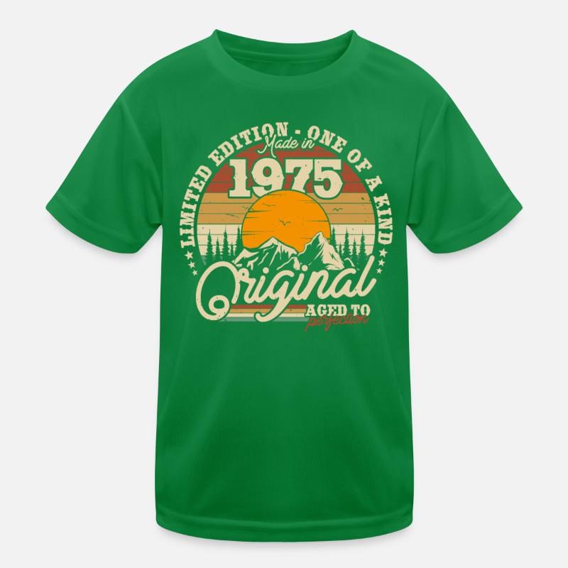 Birthday Gift 1975 - 48 years Kids Functional T-Shirt