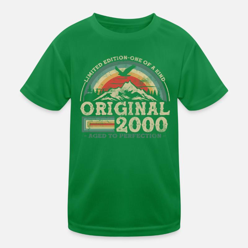 Geburtstagsgeschenk 2000 Kinder Funktions-T-Shirt