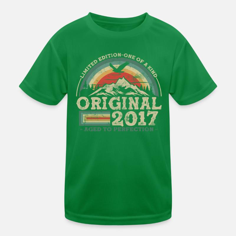 Geburtstagsgeschenk 2017 6 Jahre Kinder Funktions-T-Shirt