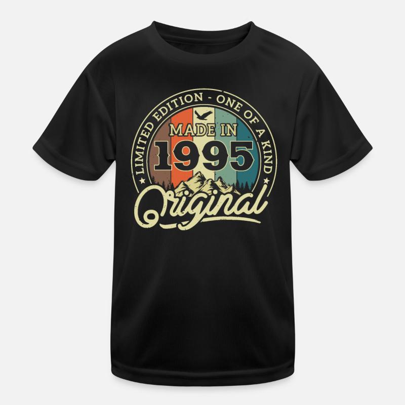 Geburtstagsgeschenk 1995 Kinder Funktions-T-Shirt
