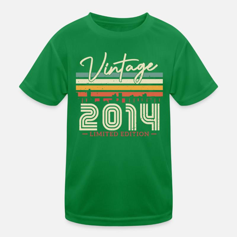 Millésime 2014 10 ans édition limitée T-shirt sport Enfant