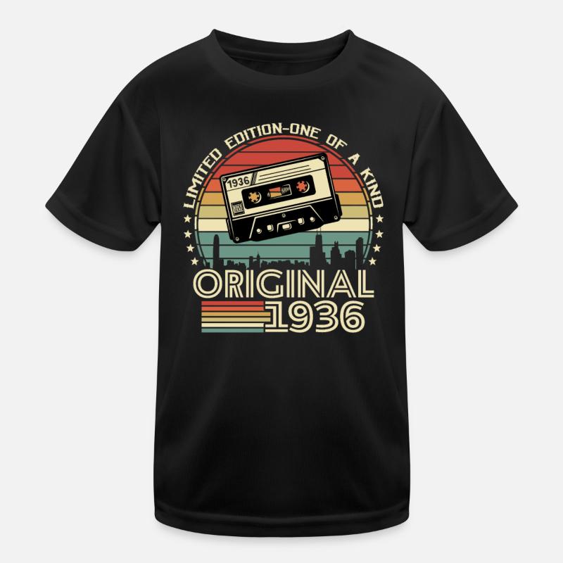 Vintage 1936 Geschenk Kinder Funktions-T-Shirt