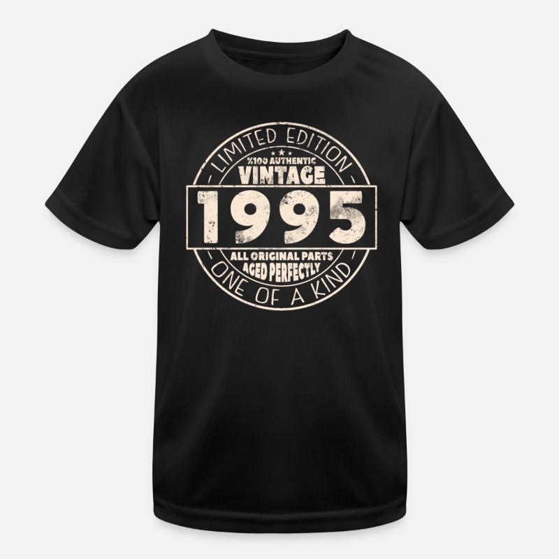 Geburtstagsgeschenk Vintage 1995 Kinder Funktions-T-Shirt