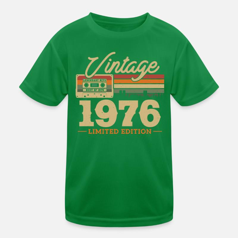 1976 Jubilé 47/48 ans T-shirt sport Enfant