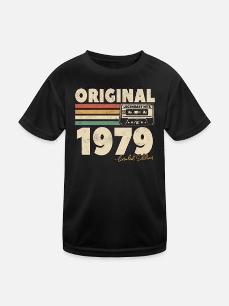 Legendary hits 1979 - Kids Functional T-Shirt - black - Front