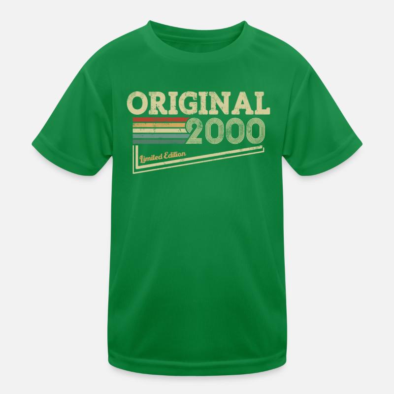 Vintage Geburtstag 2000 Kinder Funktions-T-Shirt