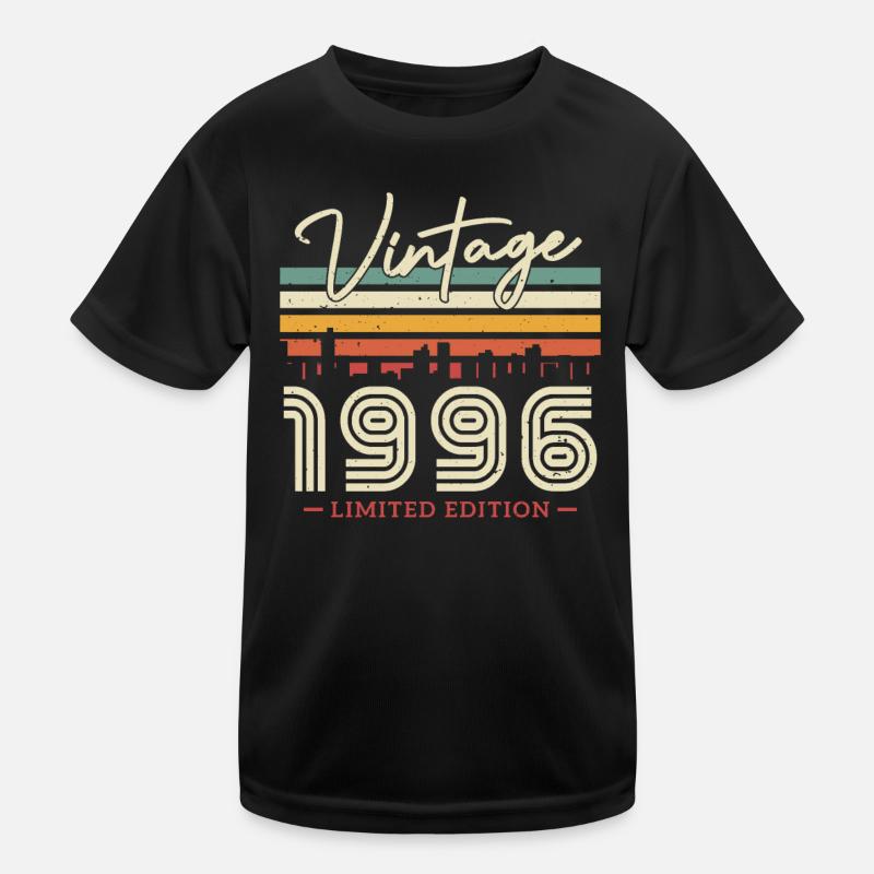 Vintage 1996 Geburtstagsgeschenk Kinder Funktions-T-Shirt