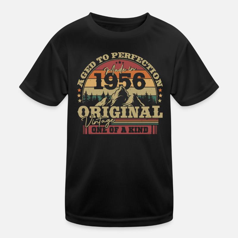 Vintage Geschenk 1956 67/68 Jahre Kinder Funktions-T-Shirt