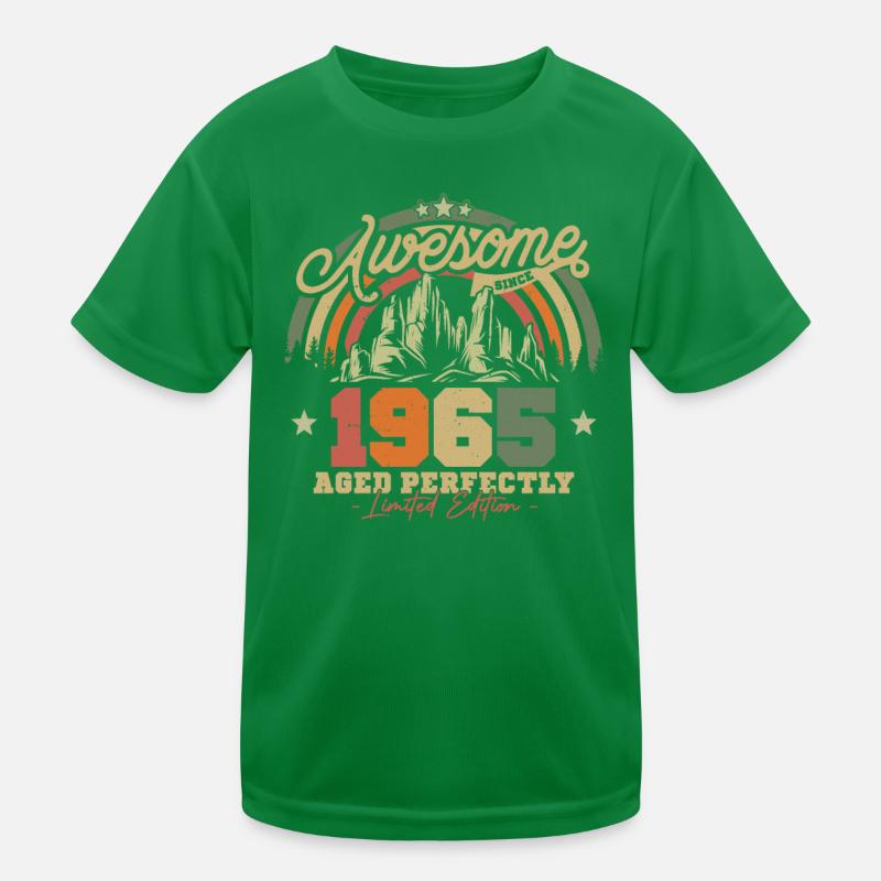 Vintage 1965 Cadeau d’anniversaire T-shirt sport Enfant